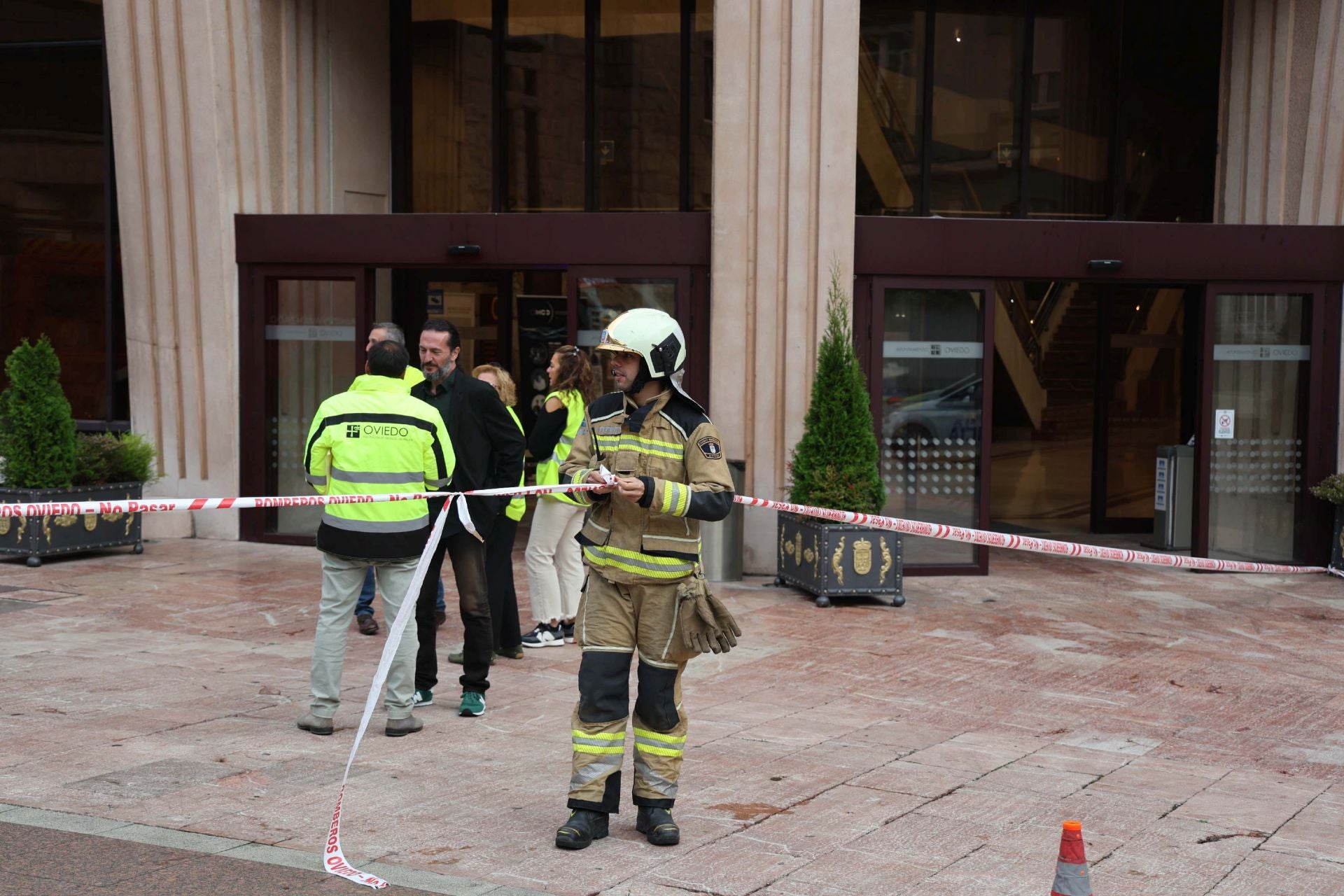 Desalojo en el Auditorio Príncipe Felipe de Oviedo por un simulacro de bomba