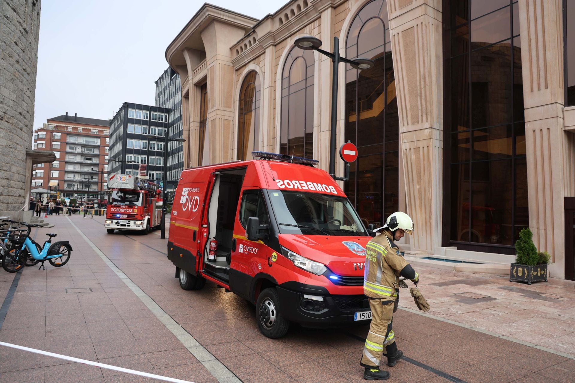 Desalojo en el Auditorio Príncipe Felipe de Oviedo por un simulacro de bomba