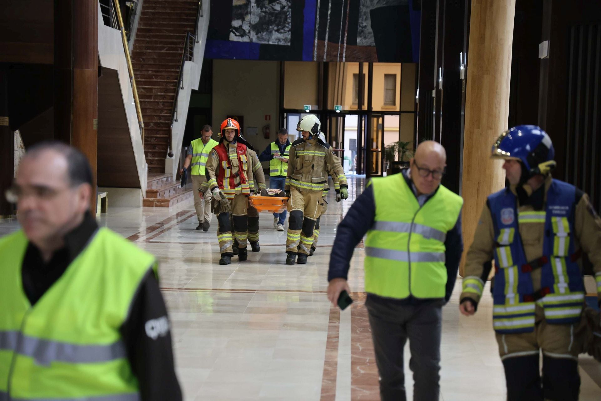 Desalojo en el Auditorio Príncipe Felipe de Oviedo por un simulacro de bomba