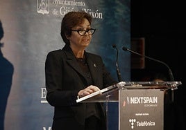 Carmen Moriyón abrió la jornada que se celebró en el Acuario.