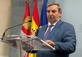 El consejero de Movilidad castellano y leonés, José Luis Sanz Merino.