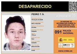 Buscan a un joven de Siero desaparecido hace tres meses