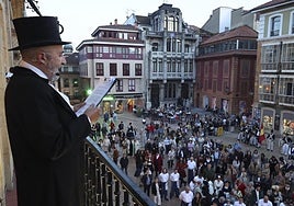 Pregón de la fiesta del Desarme.