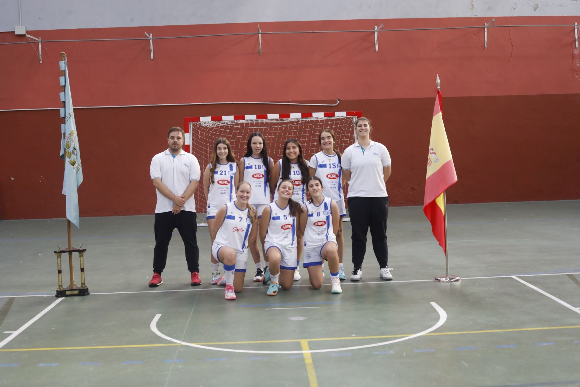 Estos son todos los equipos del colegio de La Inmaculada de Gijón