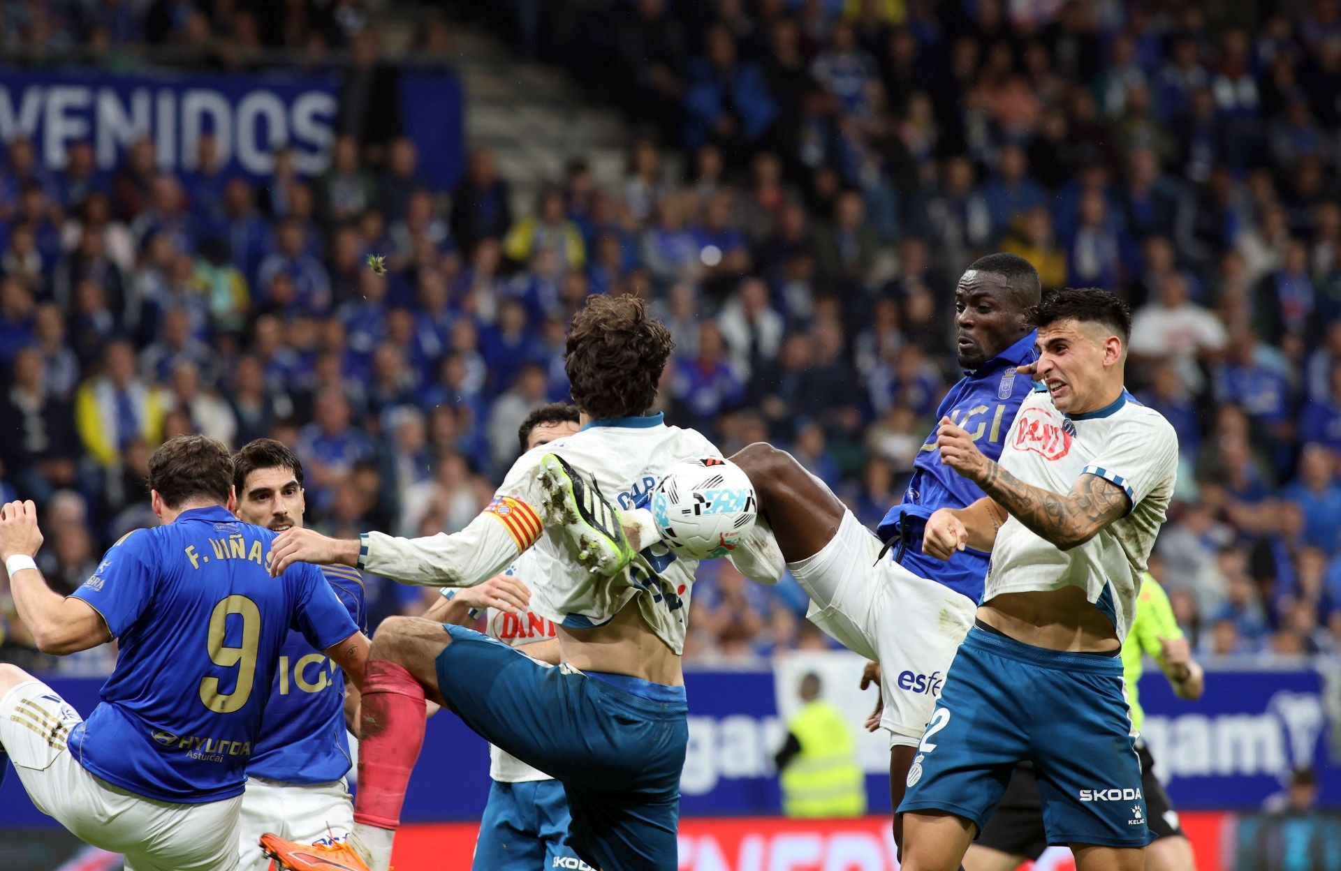 Las mejores imágenes del Real Oviedo 0 - 2 Espanyol