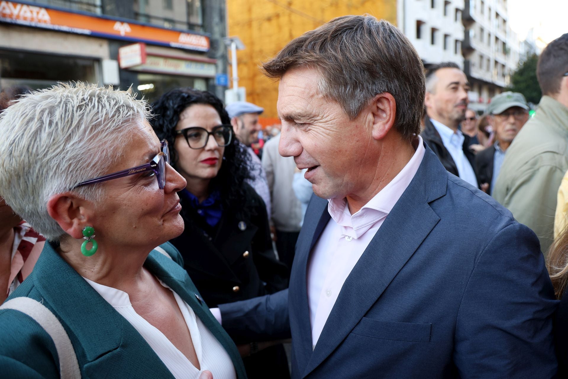 La multitudinaria manifestación en Oviedo contra el peaje del Huerna, en imágenes
