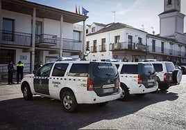 Guardia Civil en Valdemoro (Madrid).