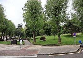 El Campillín, bajo cuyo parque se proyecta un aparcamiento subterráneo.