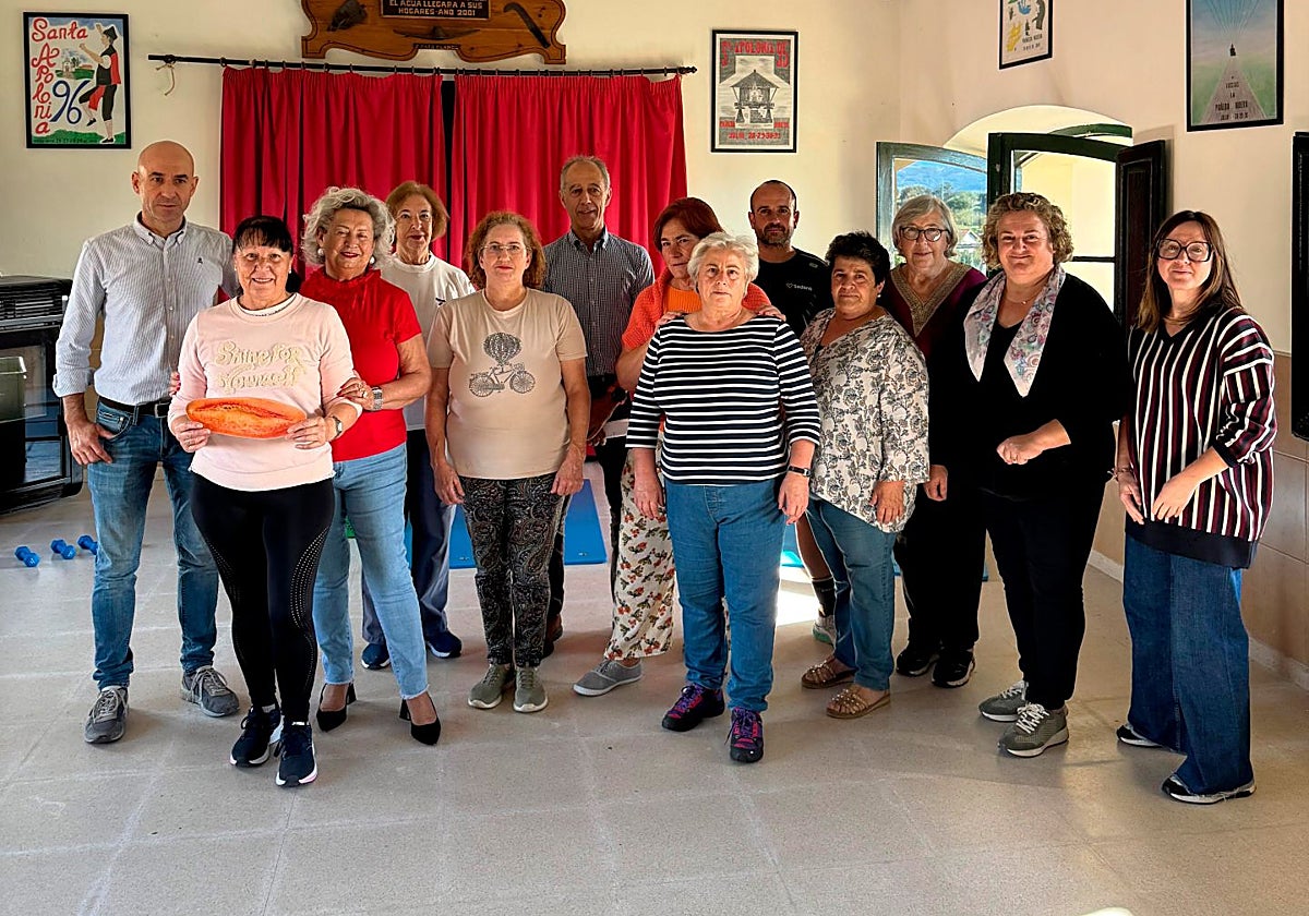 Los primeros usuarios del programa deportivo.