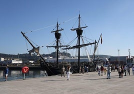 La Nao Victoria prolonga su estancia en Avilés hasta el domingo