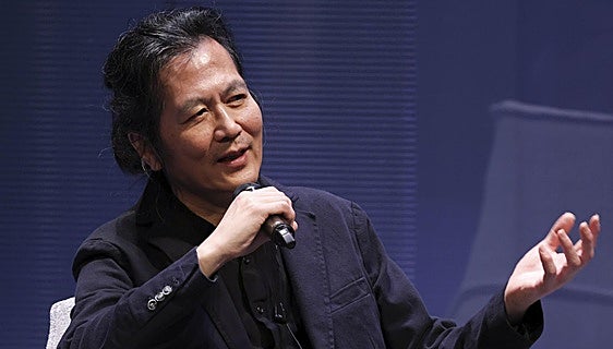 Encuentro de Byung-Chul Han con el público en el teatro Jovellanos