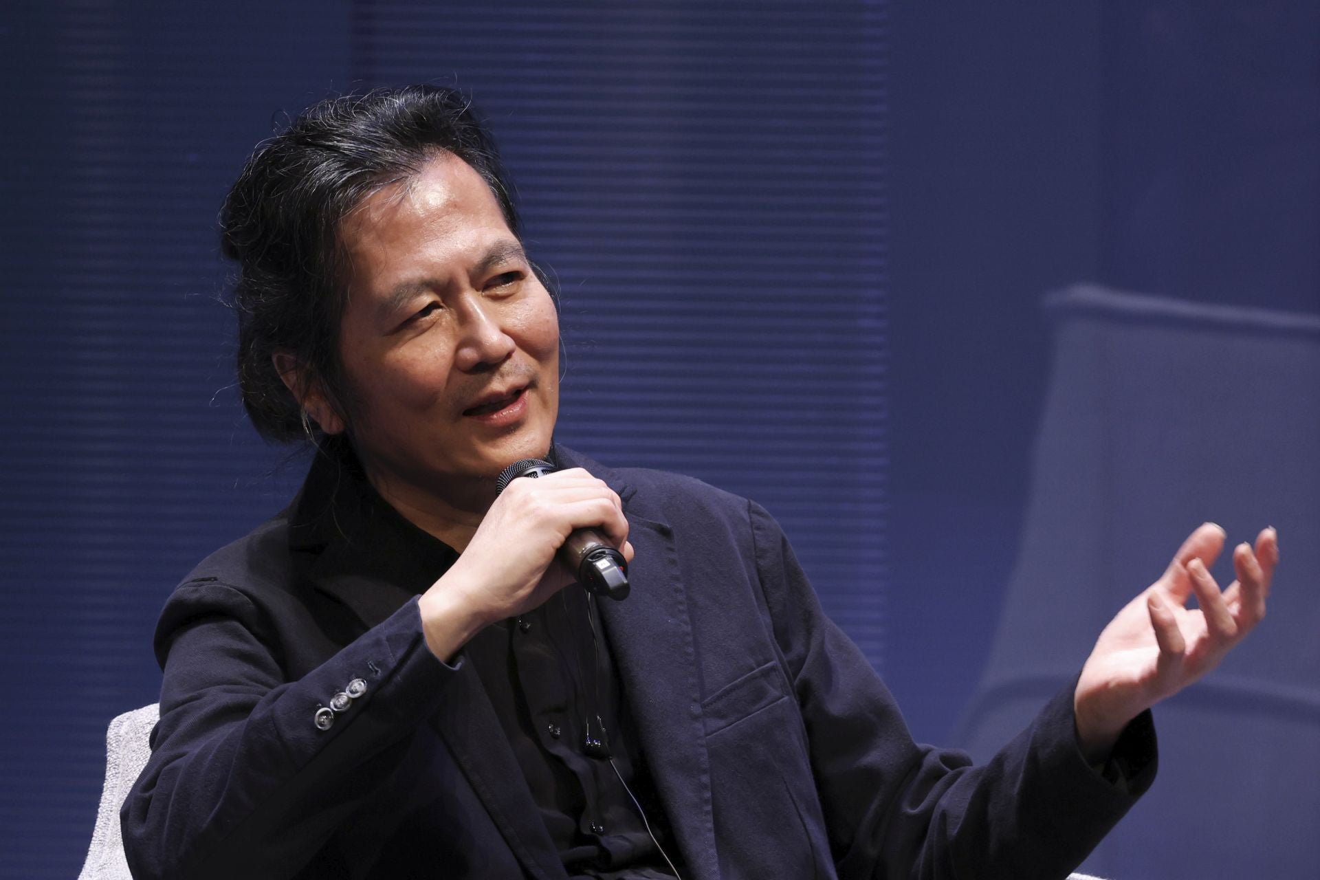 Encuentro de Byung-Chul Han con el público en el teatro Jovellanos