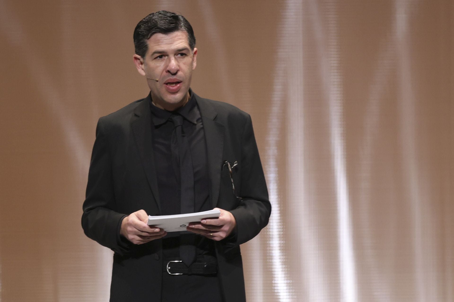 Encuentro de Byung-Chul Han con el público en el teatro Jovellanos