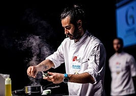 Mariano Mier, chef de Yanik Barra Mercado de Avilés.