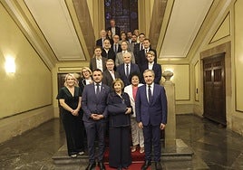 Los participantes en el seminario organizado por Europa, ayer en el Ayuntamiento.