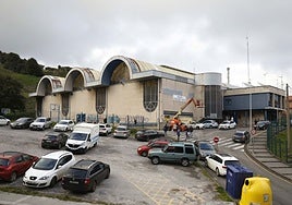 El polideportivo de Luanco