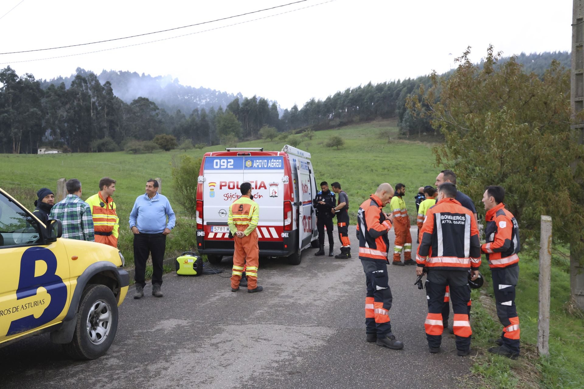 Así amaneció el Monte Areo, en Gijón: las desoladoras imágenes que deja el incendio