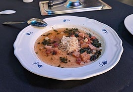 El plato de Marcos Cienfuegos.