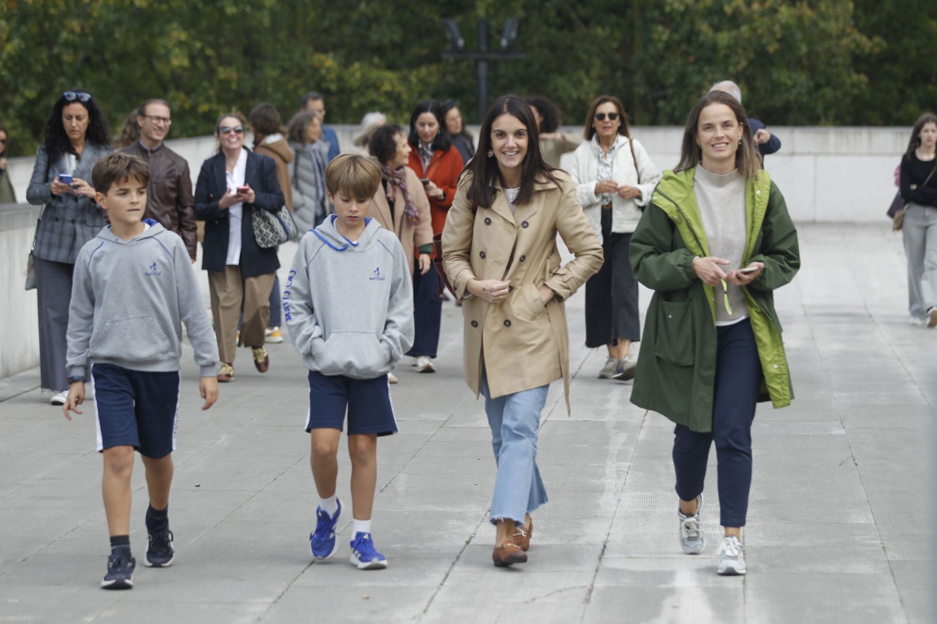 Encuentro de Serena Williams con el público en el Calatrava