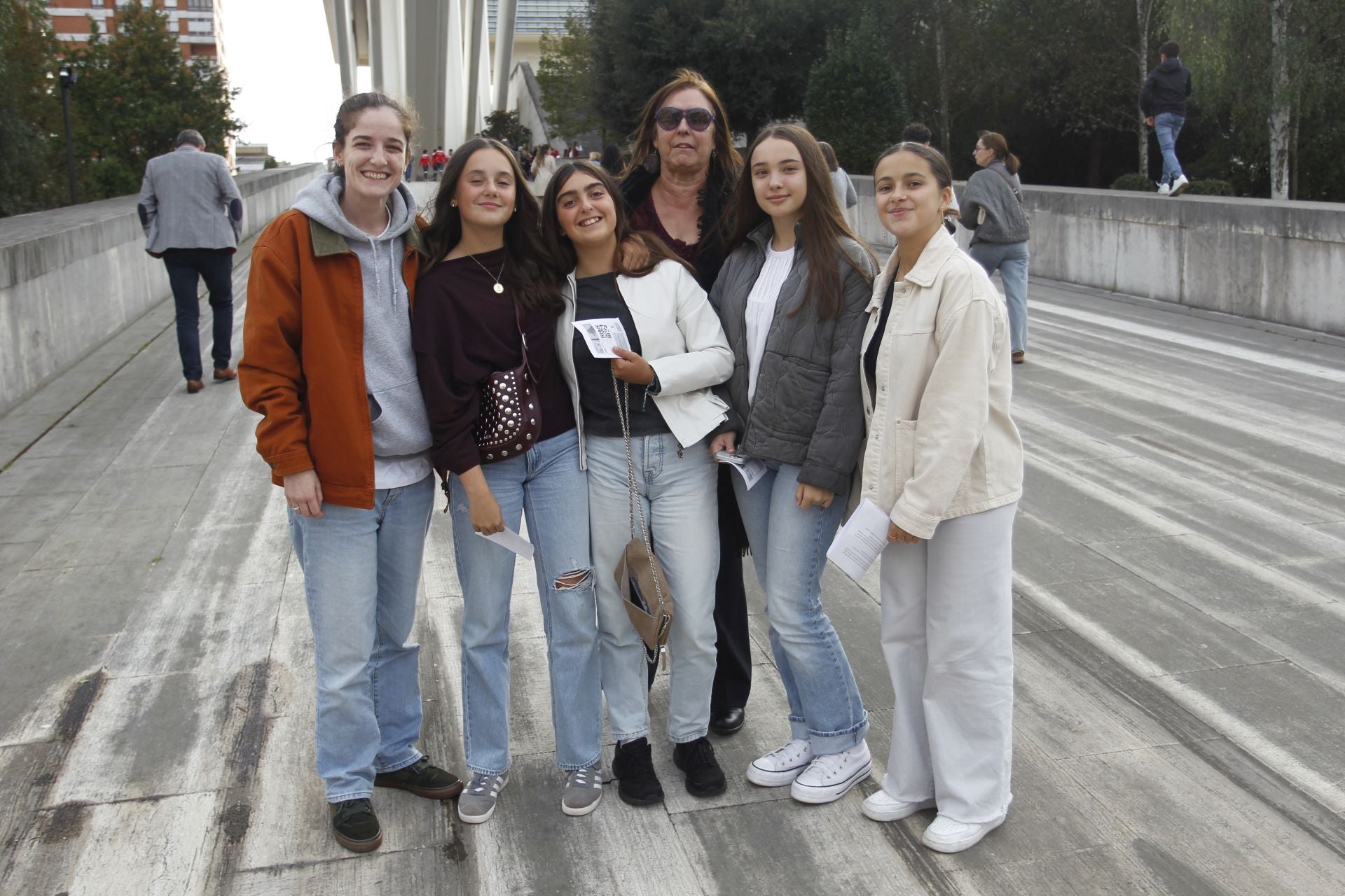 Encuentro de Serena Williams con el público en el Calatrava