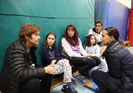 «Cuando abrí la puerta de casa vi las llamas muy cerca y un viento tremendo, parecía que no íbamos a poder salir de allí»