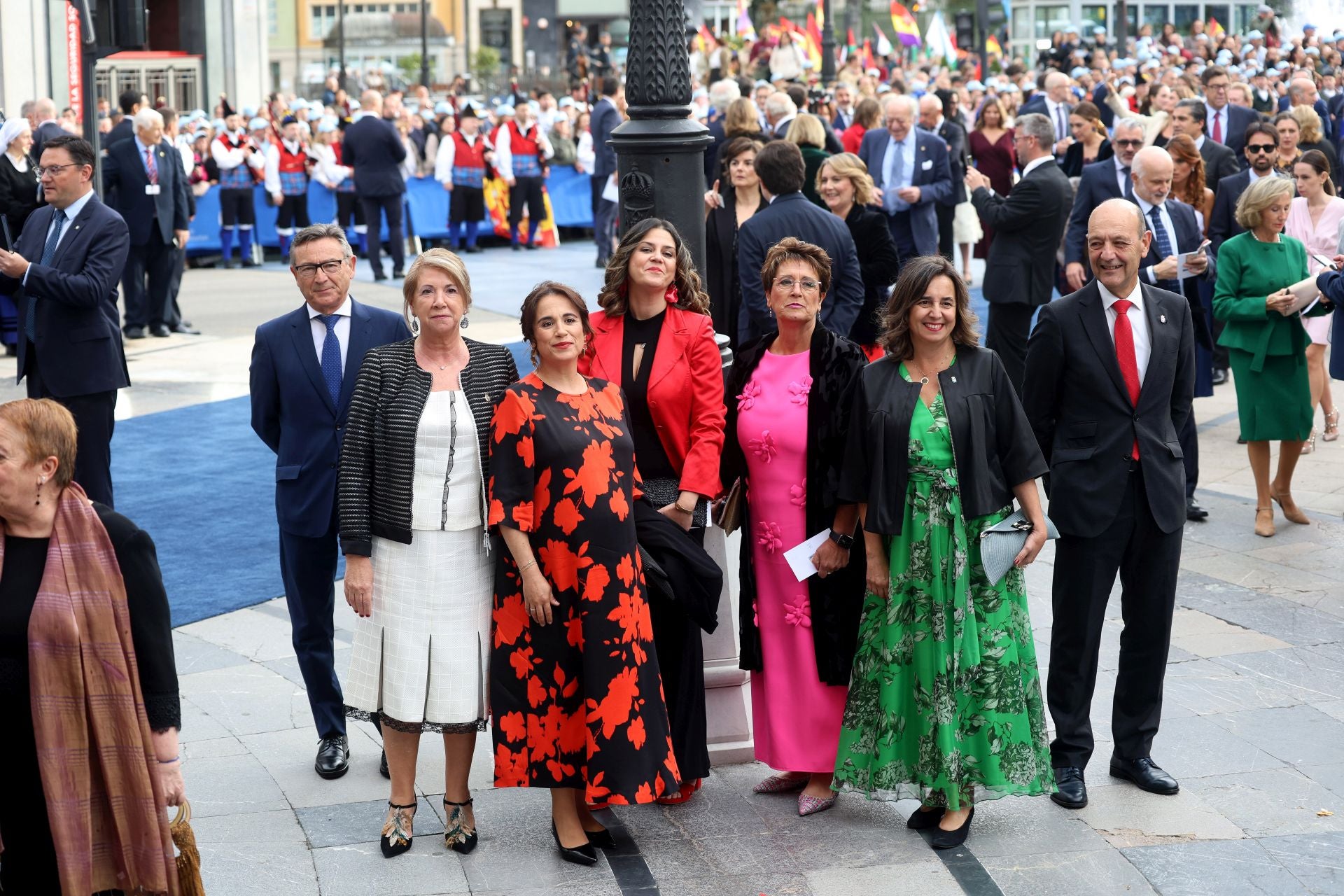 Todos los invitados en la alfombra azul de los Premios Princesa de Asturias
