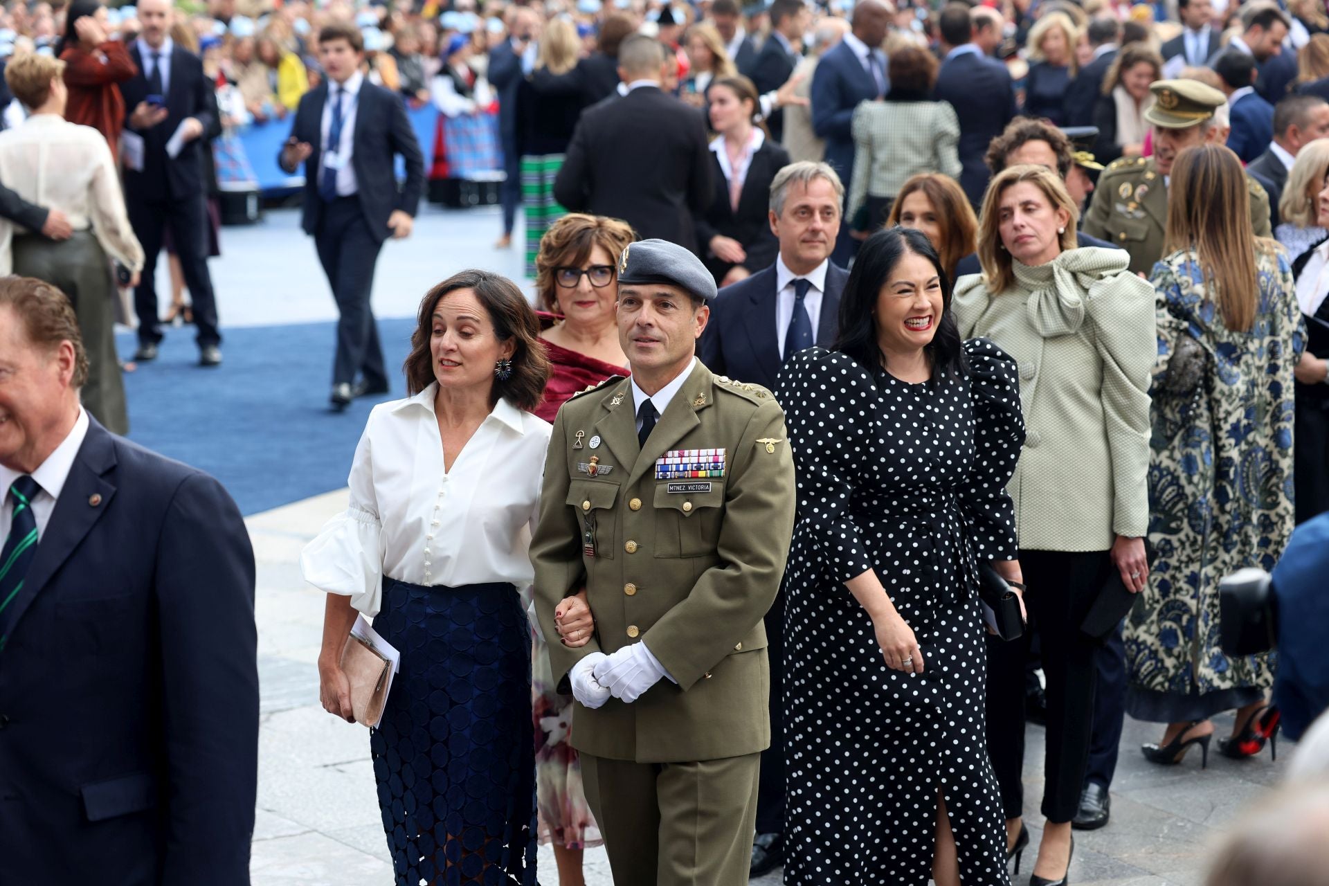 Todos los invitados en la alfombra azul de los Premios Princesa de Asturias
