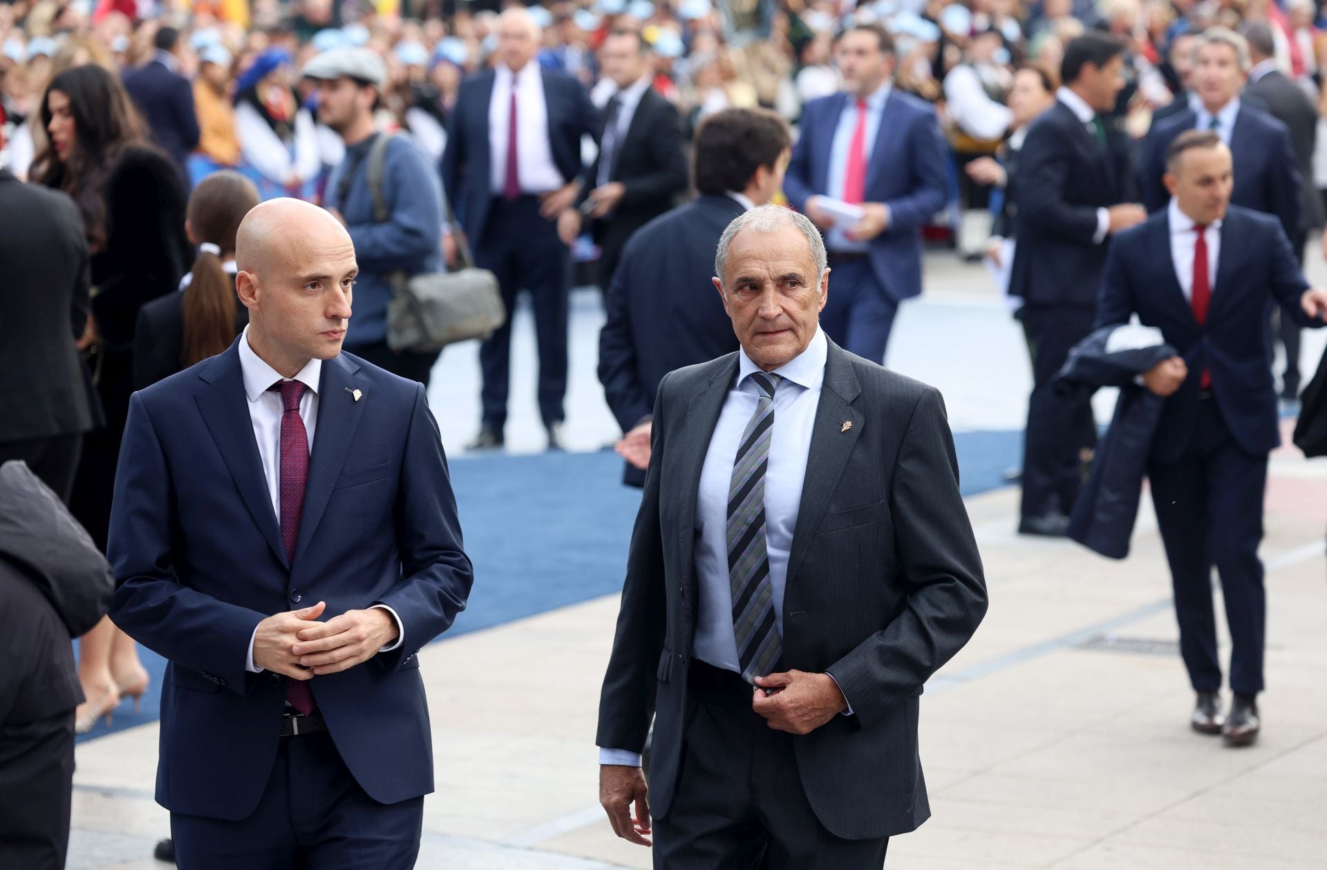 Todos los invitados en la alfombra azul de los Premios Princesa de Asturias