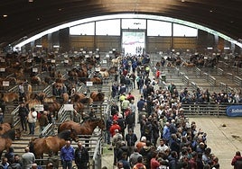 Mercado de La Pola, en una imagen de archivo.