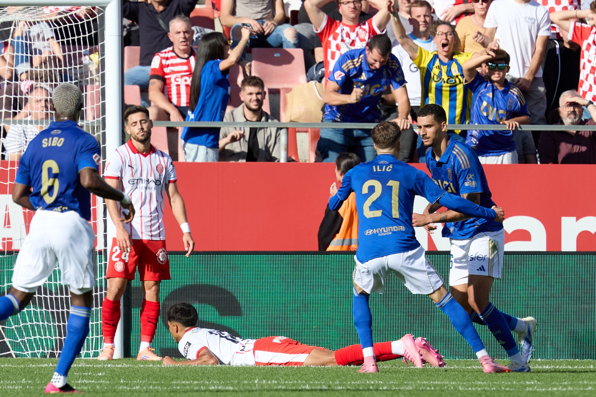Las imágenes que deja el Girona 3-3 Real Oviedo