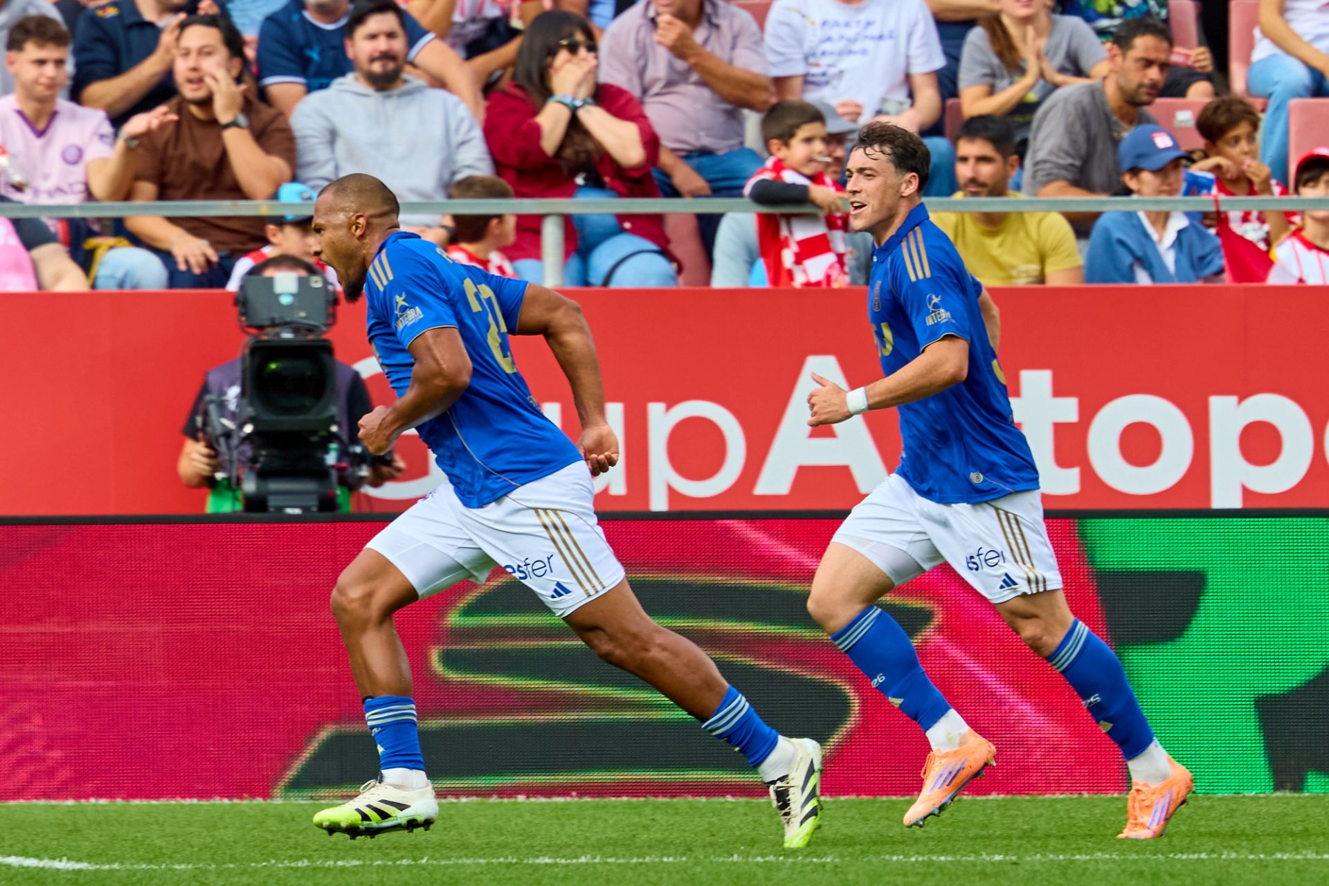 Las imágenes que deja el Girona 3-3 Real Oviedo