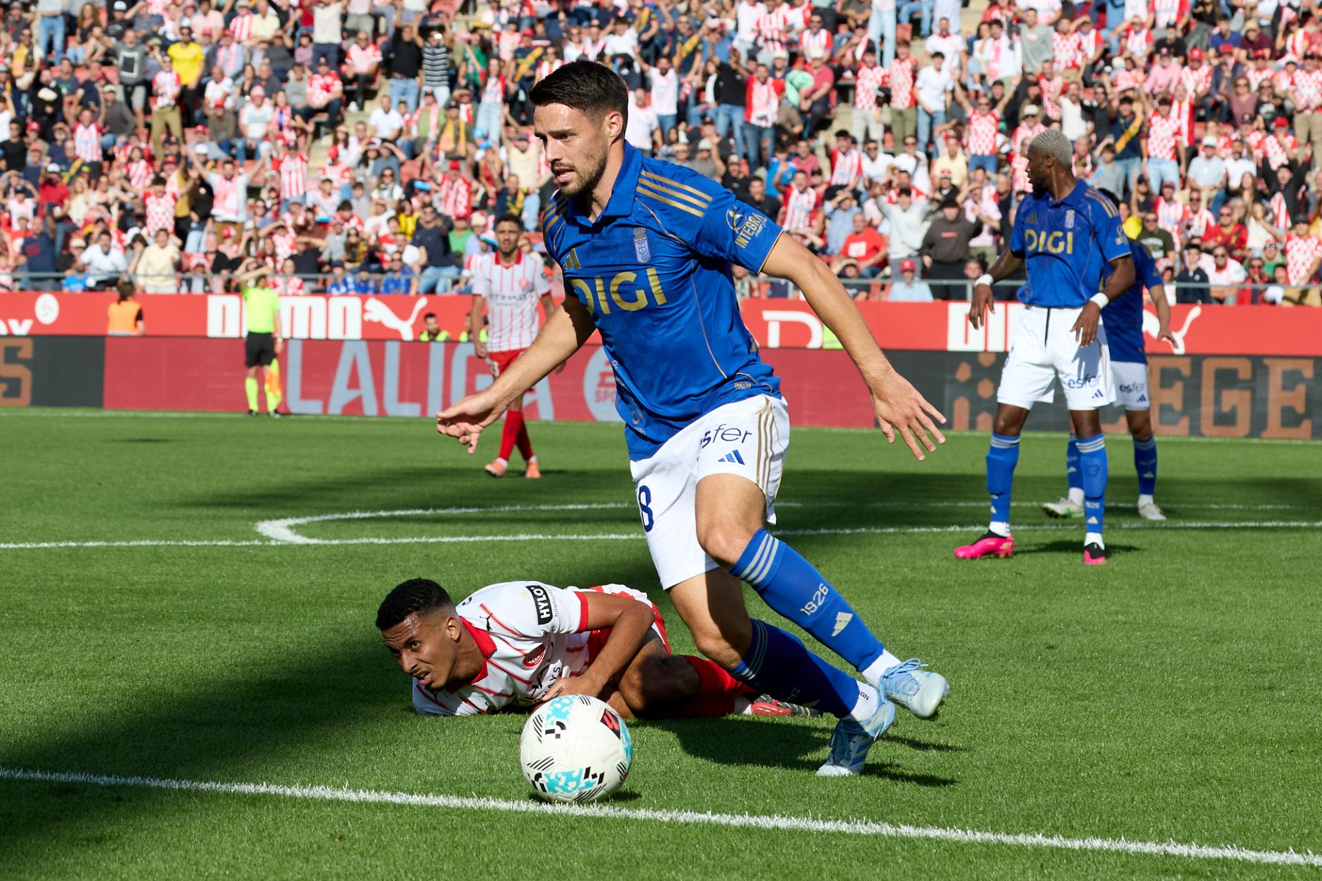 Las imágenes que deja el Girona 3-3 Real Oviedo