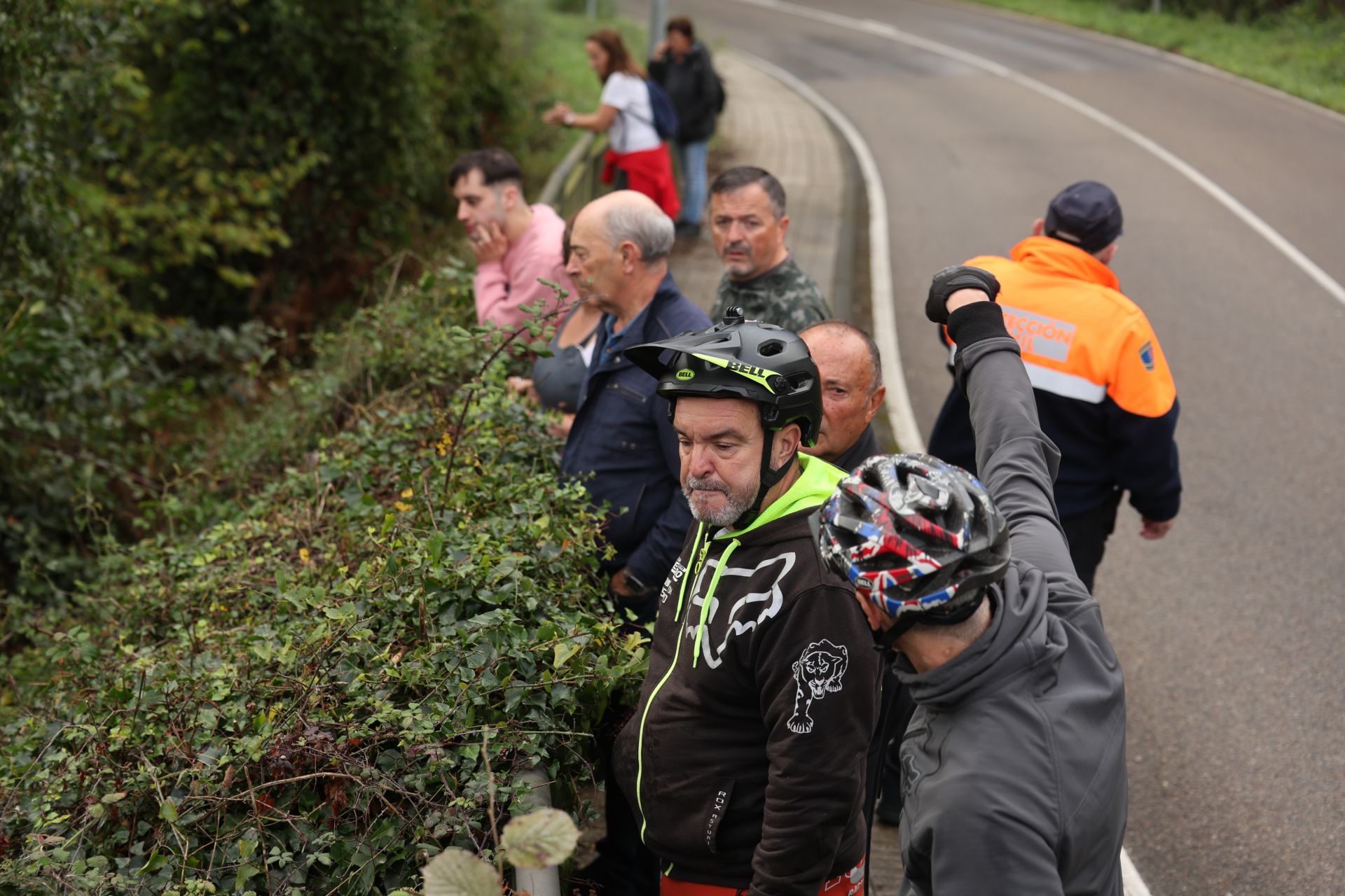 Las imágenes del milagroso rescate al hombre desaparecido en Corvera