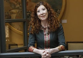 Beatriz Ayuso, en el Palacio de Avilés.