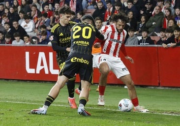 Las puntuaciones de Manuel Rosety en el Sporting de Gijón 1 - 0 Zaragoza: un triunfo con emoción sin fútbol