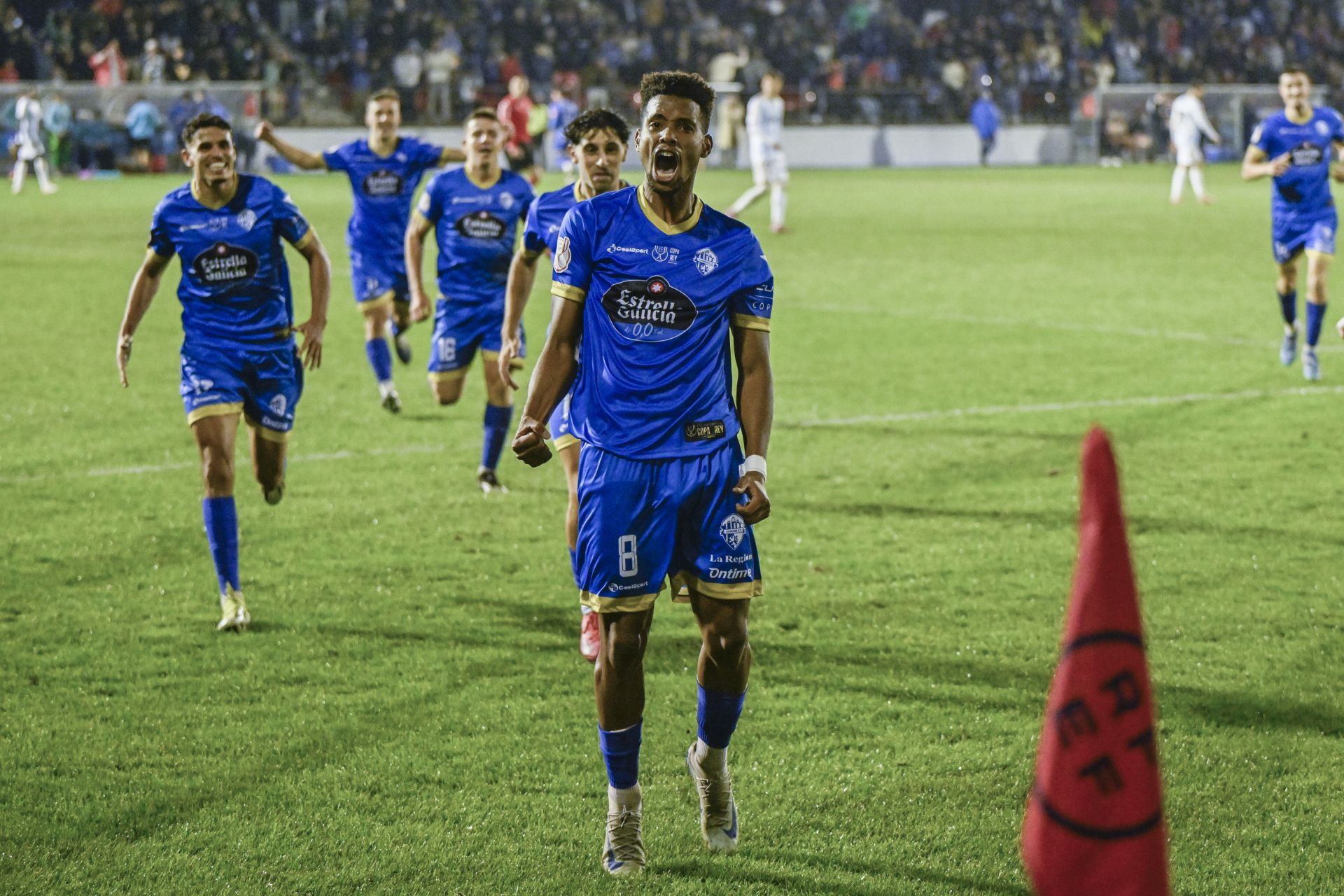 Las mejores imágenes del duelo copero Ourense - Real Oviedo