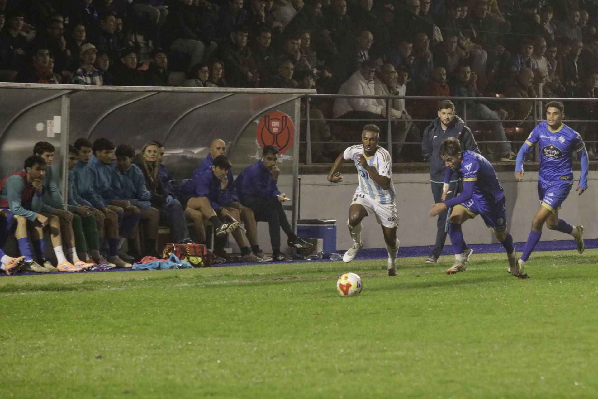 Las mejores imágenes del duelo copero Ourense - Real Oviedo