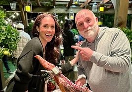 Meghan Marckle y José Andrés, en una imagen compartida por la duquesa de Sussex en sus redes sociales.