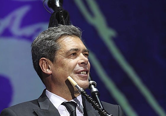 José Ángel Hevia, en Poniente, en agosto de 2024.