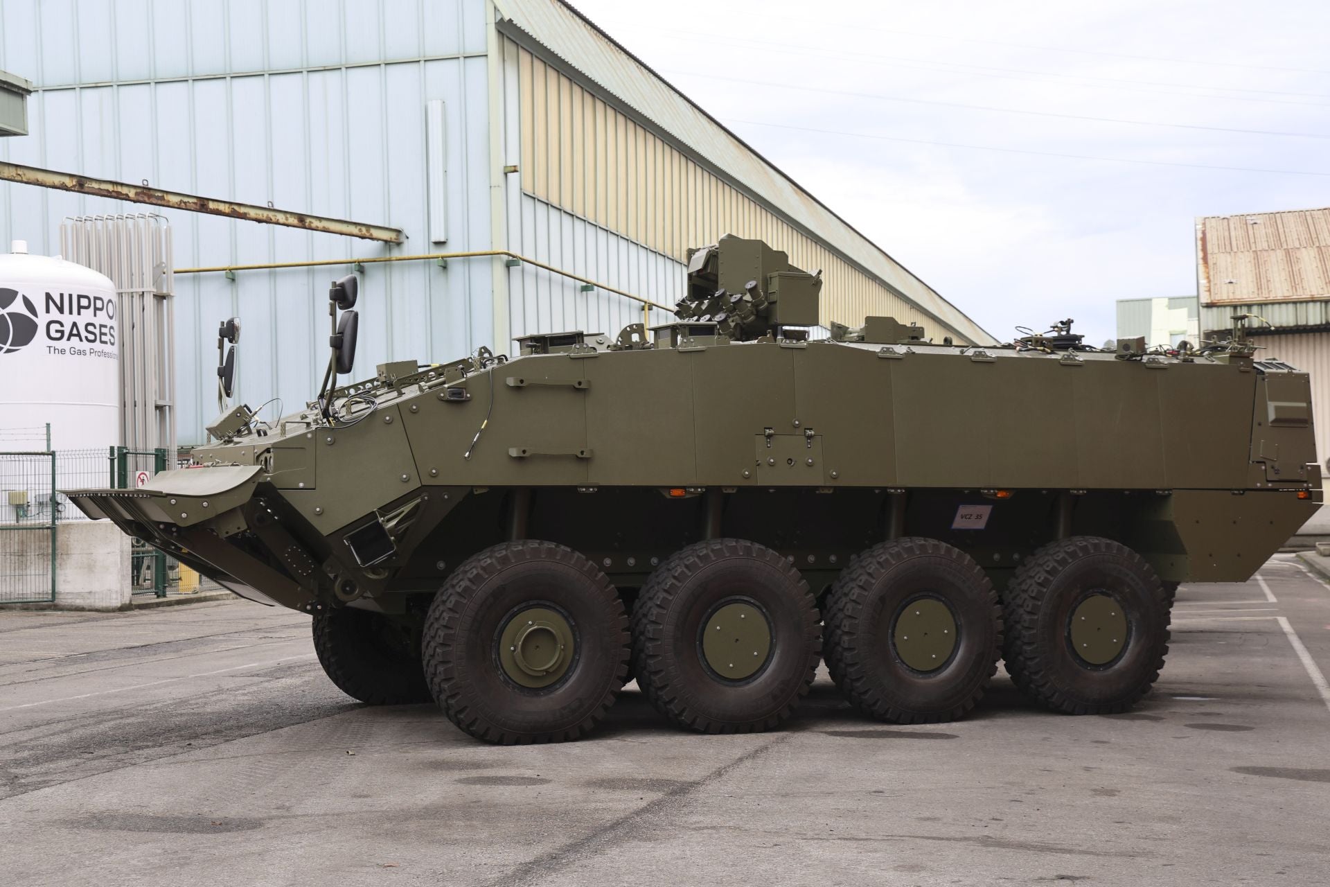 Fotos: Así se construyen los blindados en la fábrica de armas de Trubia