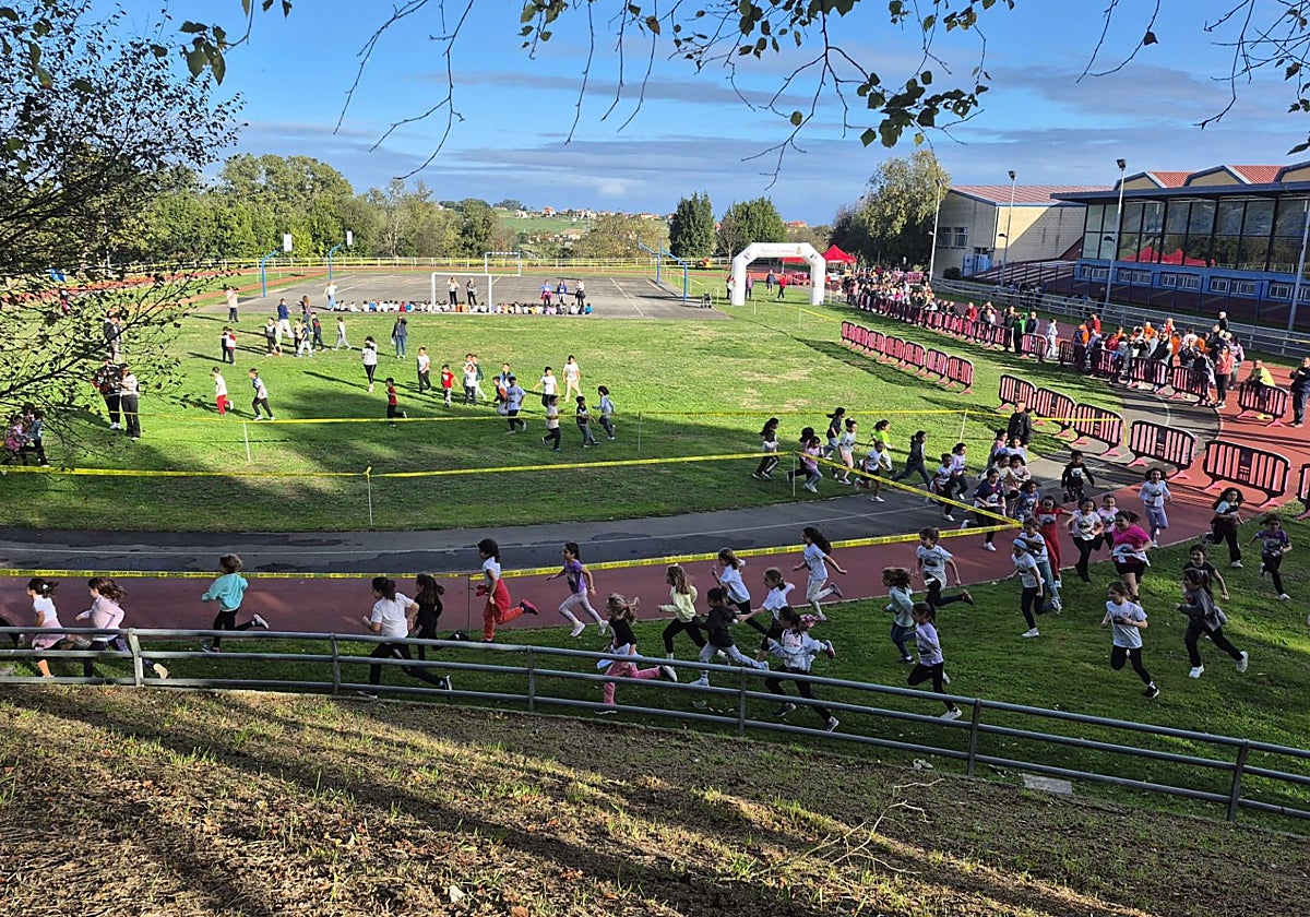 Carrera celebrada en Carreño, que marca el inicio del programa municipal para fomentar los lazos con el Sáhara.