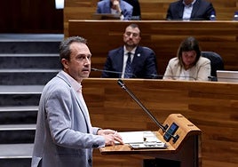 El consejero Ovidio Zapico .