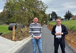 Jorge Puente y Juan Cañal, en El Remedio.