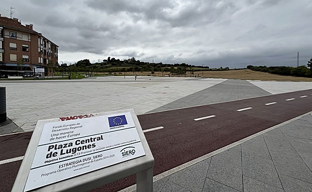 Plaza de Europa de Lugones.