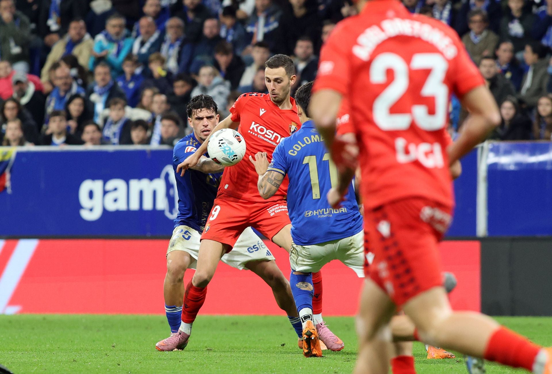 Las mejores jugadas del Real Oviedo - Osasuna en imágenes