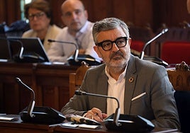 Alejandro Calvo, consejero de Movilidad, Medio Ambiente y Gestión de Emergencias.
