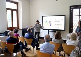 Un instante del taller organizado por EL COMERCIO en Villa Magdalena.