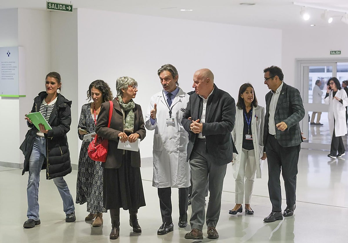 Presentación del proyecto nacional sobre el cáncer de pulmón, en el HUCA.