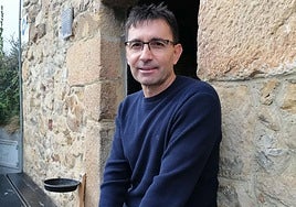 Asier Garitano, este miércoles, posando para EL COMERCIO en Gijón.