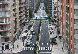 La avenida de Galicia.